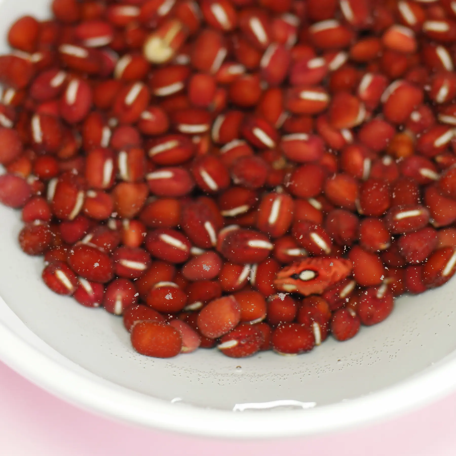 soaking adzuki beans
